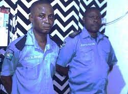 Two police officers have been terminated due to their involvement in armed robbery, corruption, and engaging in unauthorized duty.