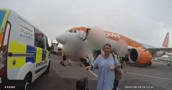 Female drug lord arrested on flight seconds after landing back in UK