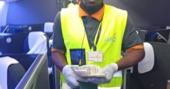 Nigerian cabin cleaner praised for returning $730 found on passenger’s seat