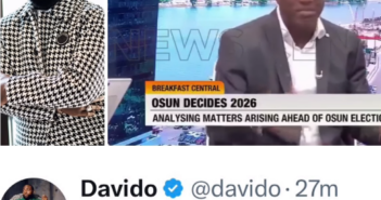 Davido Slams Sowore Over Comments On Governor Adeleke
