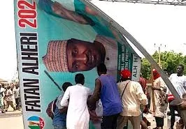 Kano Police Arrest Five Suspects For Allegedly Vandalizing Tinubu Campaign Posters In Kano